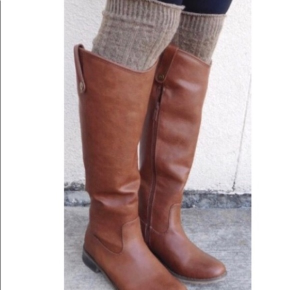 Last Pair!!! 🦄 Host Pick Mocha Leg Warmers 🦄 - Picture 1 of 4